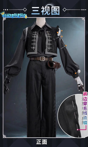 Identity V Matthias Czernin Puppeteer Game Suit Handsome Uniform Cosplay Costume Halloween Party Role Play Outfit Men