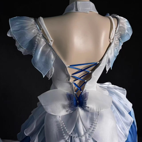 Game Cosplay Series: Wuthering Waves The Shorekeeper original wedding dress Cosplay sexy Costume full set Shushengcos