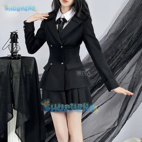 Love and Deepspace Heroines Cosplay Costume Dream Prelude Uniform Skirt Earrings Abysswalker Halloween Party Women Carnival