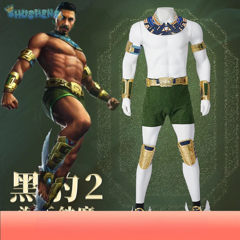 Movie Panther 2 Wakanda Forever Black Namor McKenzie Cosplay Sub-Mariner Costume Men Fantasia Battle Costume Halloween outfit