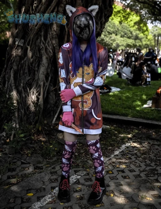 The Legion Susie Cosplay Game Dead Daylight Costumes Halloween party cool uniform set and hat Susie Woman Man S-XXL
