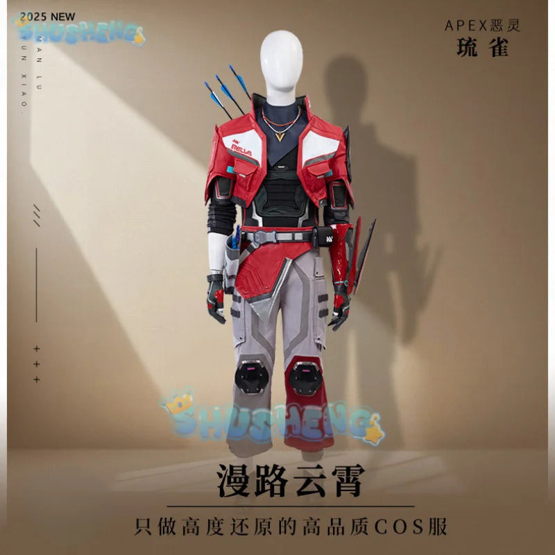 Apex legends Sparrow Cosplay Costume Uniform Halloween Carnival Party Christmas Play Role Clothes Clothing for Women