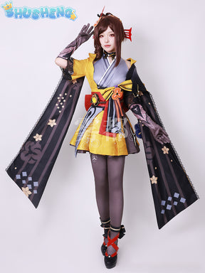 Chiori Cosplay Costume Genshin Impact Uniform Wig Anime Chinese Style Halloween Costumes Game