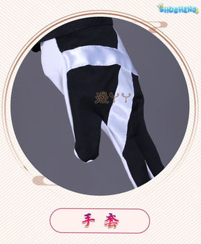 Anime Bleach Kurosaki Ichigo Cosplay Costume Japanese Manga Cosplay Black and White Outfit Halloween Role Play Uniform for Men