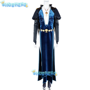 Mizora Cosplay Baldurs Gate 3 Costume Fantasia Disguise for Adult Women Dress BG3 Roleplay Outfit Female Halloween Carnival Suit