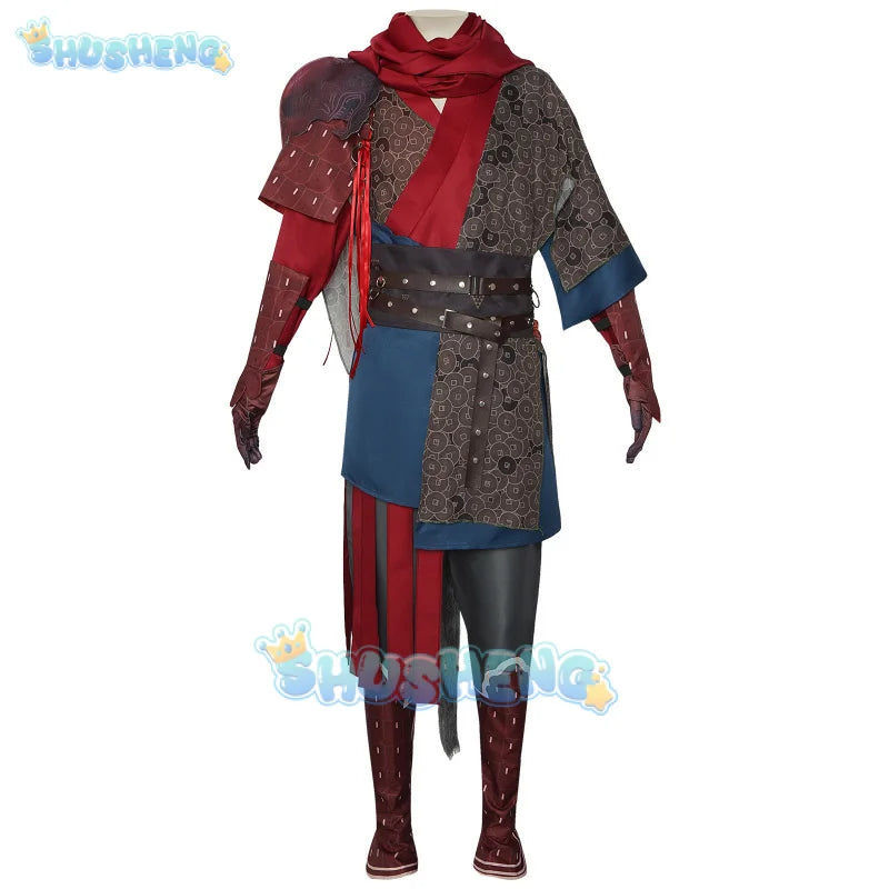 Black Myth Cos Wukong Red Blue Styles Cosplay Anime The Destined One Adults Costume New Game Wukong Fancy Stage Costume