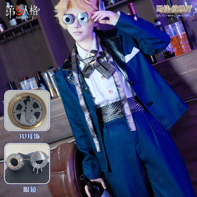 Identity V Cosplay Costumes Survivor Prisoner Luca Balsa Cosplay Halloween Costume Uniform For Women Men