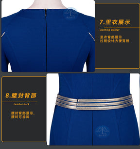Superhero Cosplay Blue Bodysuit SuperWomen Zentai Costumes Womloak SuperGirl Cos Jumpsuit Rompers Aldult Outfits Role Play
