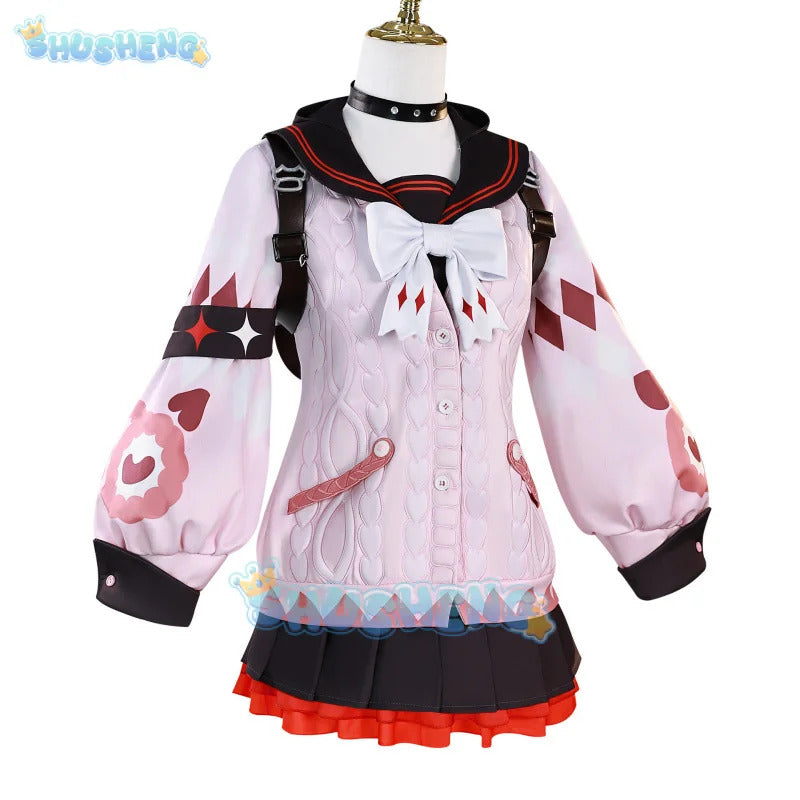 Zenless Zone Zero Ukinami Yuzuha Cosplay Costume Uniform Halloween Carnival Party Christmas Play Role Clothes Clothing for Women