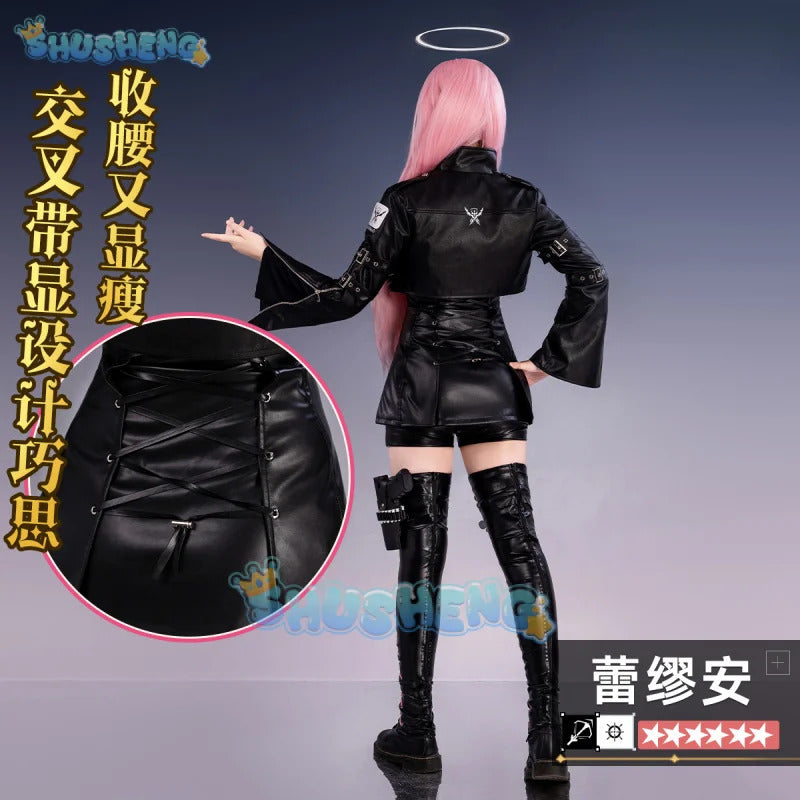 Arknights Lemuen Cosplay Costume Uniform Halloween Carnival Party Christmas Play Role Clothes Clothing for Women