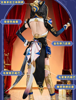 Shusheng-R Honkai:Star Rail Cipher Cosplay Costume Cos Game Anime Party Uniform Hallowen Play Role Clothes Clothing