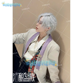 Love and Deepspace Sylus Cosplay Costume Uniform Halloween Carnival Party Christmas Play Role Clothes Clothing