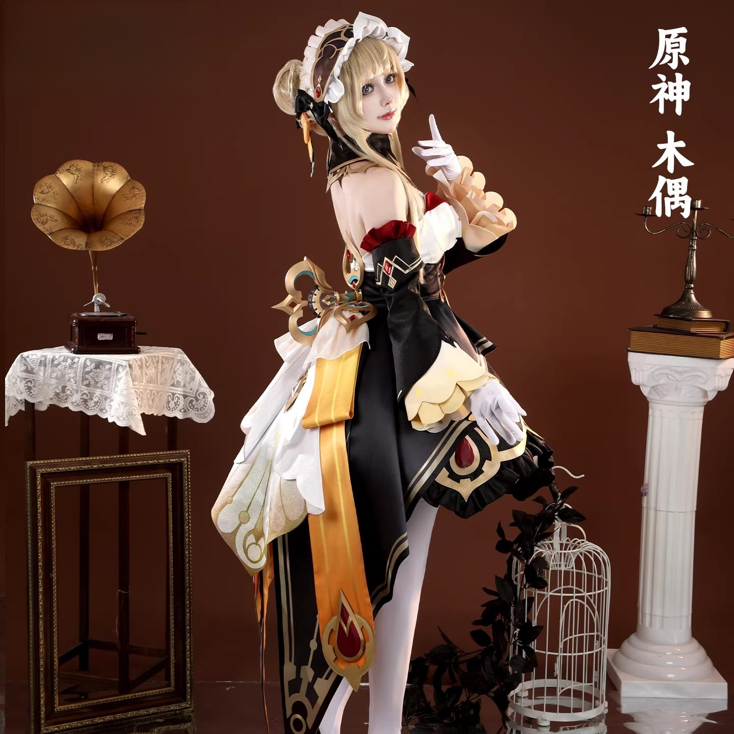 Game Cosplay Series: Genshin Impact Sandrone (Marionette) Cosplay High quality Costume full set XS-XXL Shushengcos