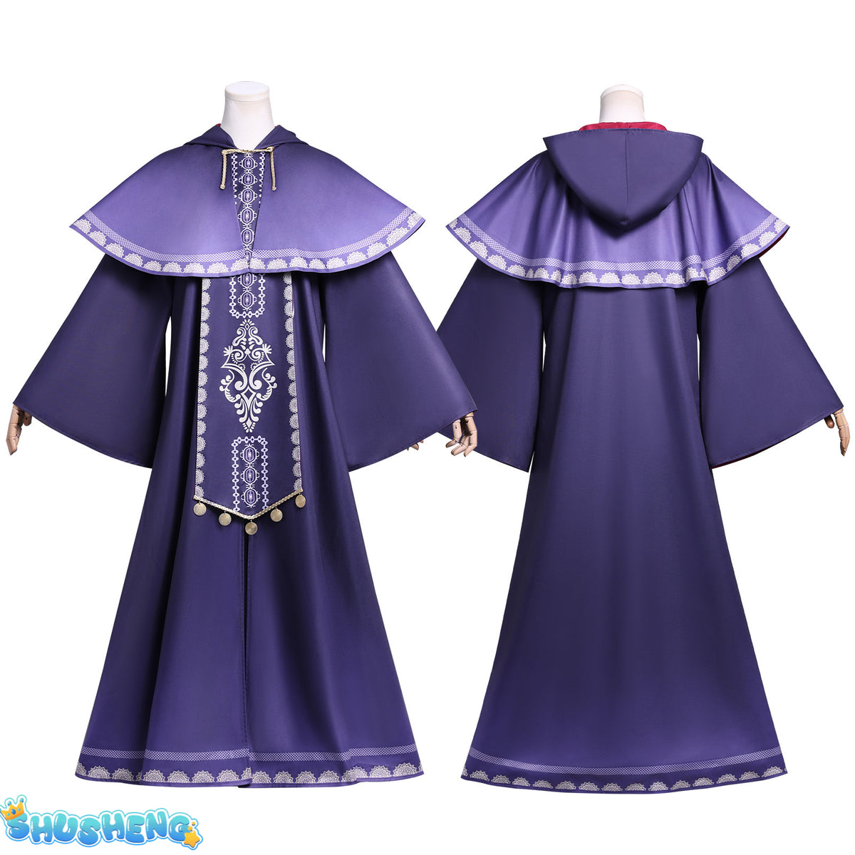 Monica Everette Cosplay The Secret of the Silent Witch Costume Halloween Carnival Party Christmas Play Role Clothes Clothing