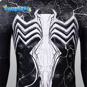 PS5 Spider Man Venom Suit Cosplay Costume Superhero Jumpsuit Comic-con Carnival Masquerade Party Props Bodysuit X-mas Gift Adult