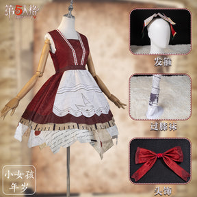 Identity V Cosplay Alice Derose Little Girl Dress Alice Cos Game Anime Party Uniform Hallowen Play Role Clothes Halloween Cosplay