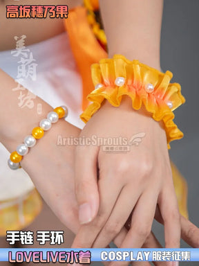 Honoka Kousaka Anime LoveLive! Cosplay Costume Women Halloween Party Sweet Top Skirt Headwear Set Summer Vacation Beach swimwear