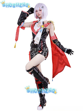 Honkai Star Rail Topaz Cosplay Costume Topaz Numby Sexy Outfit with Wig for Women Cosplay Events Halloween Party Complete Set