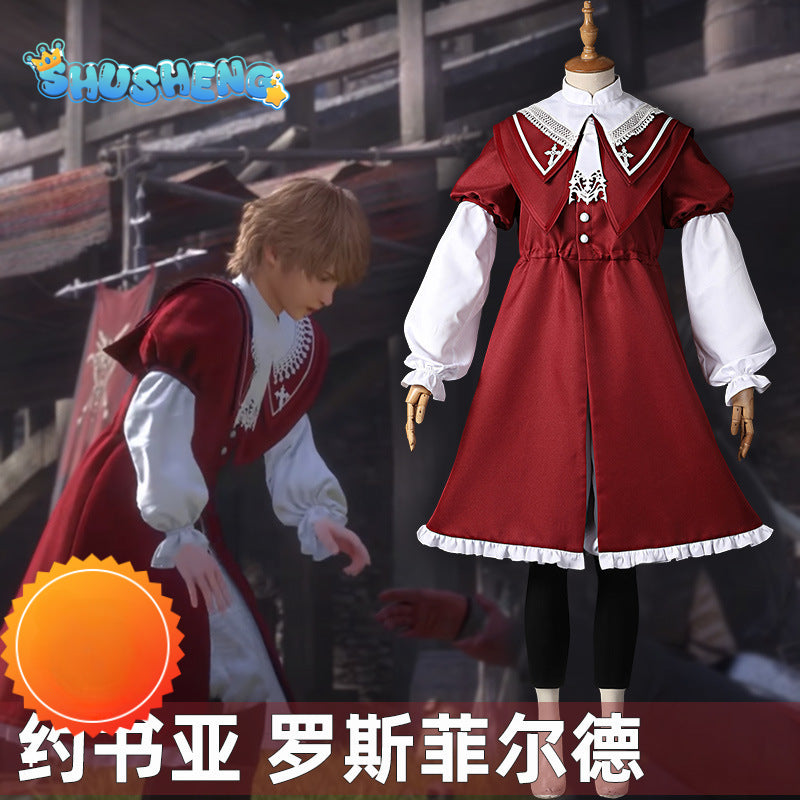 FF16 Joshua Rosfield Cosplay Fantasia Anime Game Final Fantasy XVI Costume Disguise Adult Men Fancy Male Halloween Party Clothes