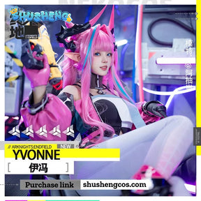 Game Cosplay Series: Arknights Endfield -Yvonne Costume Set  Cosplay sexy Costume full set Shushengcos S-XL