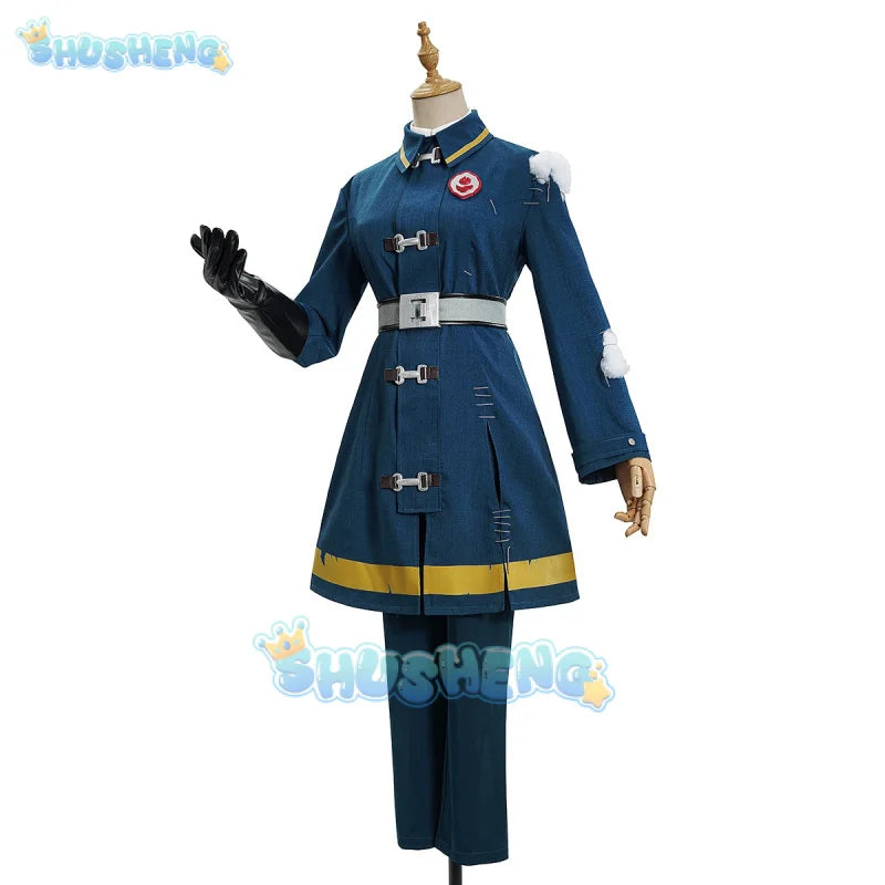 Game Identity V Florian Brand Cosplay Costume New Survivor Fire Investigator Uniform Man Woman Halloween Party Suit