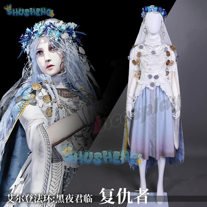 GameNIGHTREIGN Revenant Cosplay Costume Uniform Halloween Carnival Party Christmas Play Role Clothes Clothing
