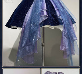 Ayanami Rei Purple Sexy Dress Cosplay Anime NIKKE：The Goddess of Victory Costume Prop Dress Woman Halloween Customized