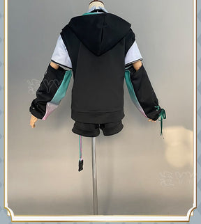 Vtuber VirtuaReal Aza Game Suit Youthful Handsome Fashion Leisure Uniform Cosplay Costume Halloween Party Outfit