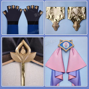 Cipher Cosplay Costume Game Honkai：Star Rail  Uniform Halloween Carnival Party Christmas Play Role Clothes Clothing for Women