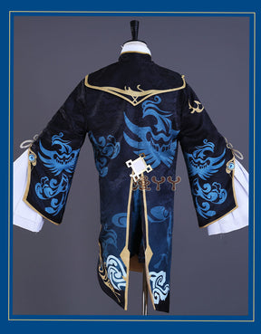 Xingqiu Cosplay Game Genshin Impact Cosplay Costume Xing Qiu Genshin Impact Cosplay Halloween