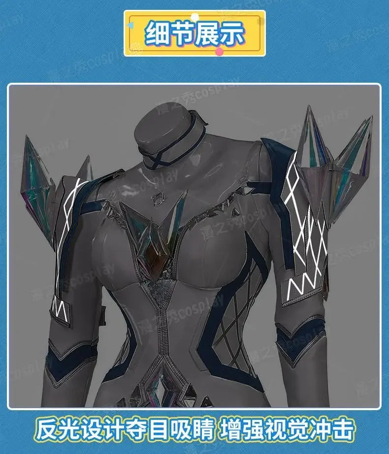 New Wave Skin White Queen Cosplay Costume Emma Frost‌ Uniform Halloween Carnival Party Christmas Play Role Clothes Clothing