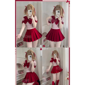 Nanami Ruchia Hanon Hosho mermaid melody Pichi Pichi Pitch Cosplay Nanami Luchia Costume Halloween Sweet JK Dress Uniform Set