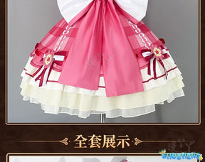 Anime Aikatsu Hoshimiya Ichigo Cosplay Costume Uniform Halloween Party for Women Men Carnival Props