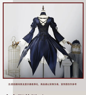 ‌Rozen Maiden.‌ Black Honey‌ Cosplay Costume‌‌Gothic Lolita‌ Uniform Halloween Carnival Party Christmas Play Role Clothing