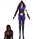 LOL Arcane Caitlyn Cosplay Costume Fantasia Disguise for Women Clothes Jacket Wig Roleplay Outfits Halloween Carnival Suit