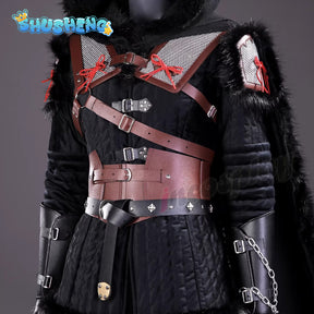 Witcher 4 Ciri Witcher Cosplay Costume Full Set Uniform Props Accessories Women Halloween Carnival Party ShushengCOS