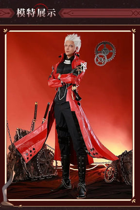 Honkai：Star Rail FATE Archer Cosplay Costume Uniform Halloween Carnival Party Christmas Play Role Clothes Clothing for Men