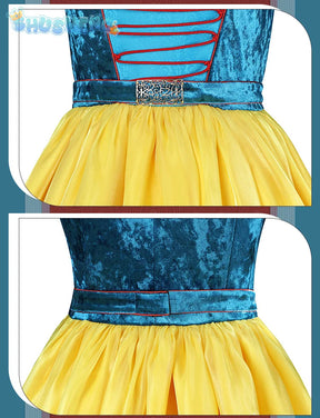 New Movies of 2025 Snow White cosplay Costume Adult and Child Sizes Fairy Tale Sweet Princess Dress Halloween Ball Woman Uniform