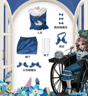 Identity V Game Sculptor Galatea Claude With The Star Of Interpretation clara Cosplay Costume Game Full Of Set