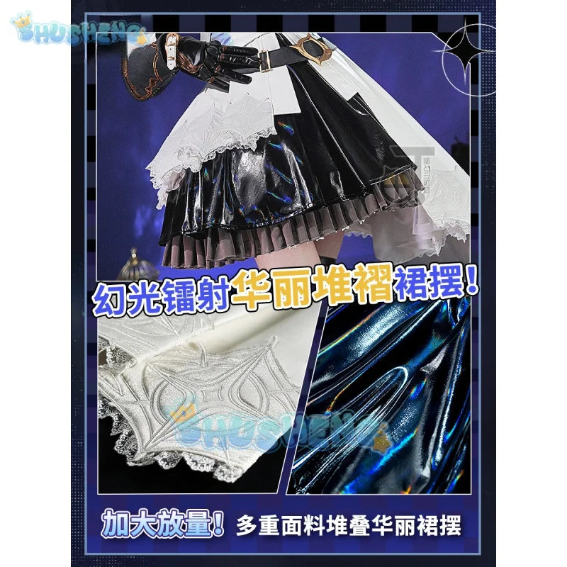 Love and Deepspace Heroine Xiguangxinglv Cosplay Costume Combats Uniform Dress Women Halloween Party Daily Outfit Game