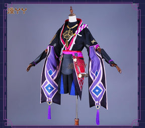 Wanderer Balladeer Cosplay Genshin Impact Scaramouche Cosplay Costume Outfits Sets Game Genshin Impact Christmas Cosplay Costume