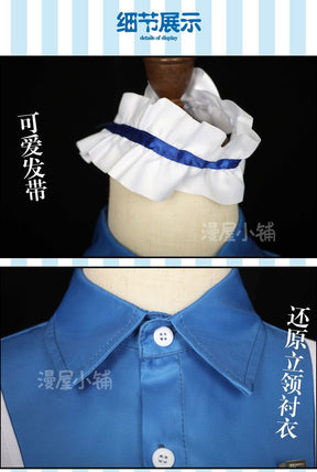 LAWSON Ada Mesmer Cosplay Anime Identity V Emil Cosplay Costume Maid Dress Uniform Halloween Party Role Play Outfit For Woman
