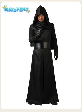 Star Wars：The Last Jedi Kylo Ren Cosplay Costume Adult Men Kylo Ren Disguise Clothing Halloween Carnival Suit