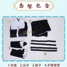 Anime! Honkai Impact 3 Kallen Kaslana Nun's outfit Lovely Uniform Cosplay Costume Halloween Suit