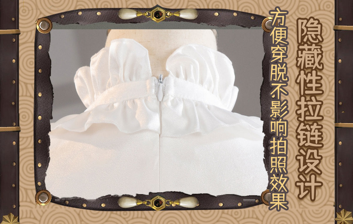 Perfumer Refiner Vera Nair Cosplay Costume Game Identity V Anime Roleplay Suit Halloween Carnival Party Uniform