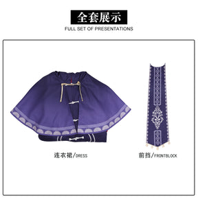Monica Everette Cosplay The Secret of the Silent Witch Costume Halloween Carnival Party Christmas Play Role Clothes Clothing