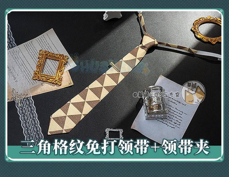 Shusheng Honkai: Star Rail Aventurine Game Suit Gorgeous Handsome Uniform Cosplay Costume Halloween Carnival Party Outfit Men