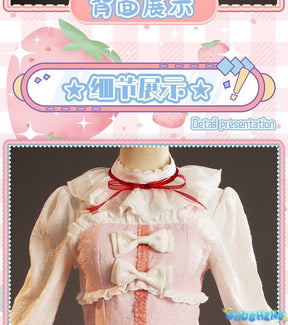 Gokou Ruri Cosplay Girls Dress for Halloween Christmas Festival Party Sweet Dress Women's Role Playing Princess Bow Dress