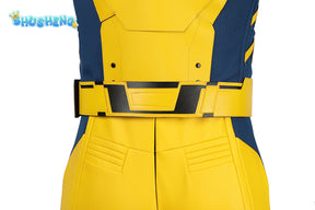 New Deadpool 3 Wolverine Cosplay Costume Superhero Cosplay Zentai Full Set With Bosysuit Shoes Handmade Halloween Man Outfit