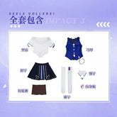 Honkai Impact 3 Seele Vollerei Cosplay Costume Uniform Halloween Carnival Party Christmas Play Role Clothes Clothing for Women